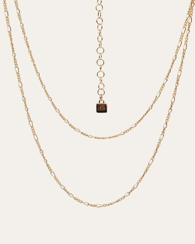 Two Tier Necklace, 16-18"L